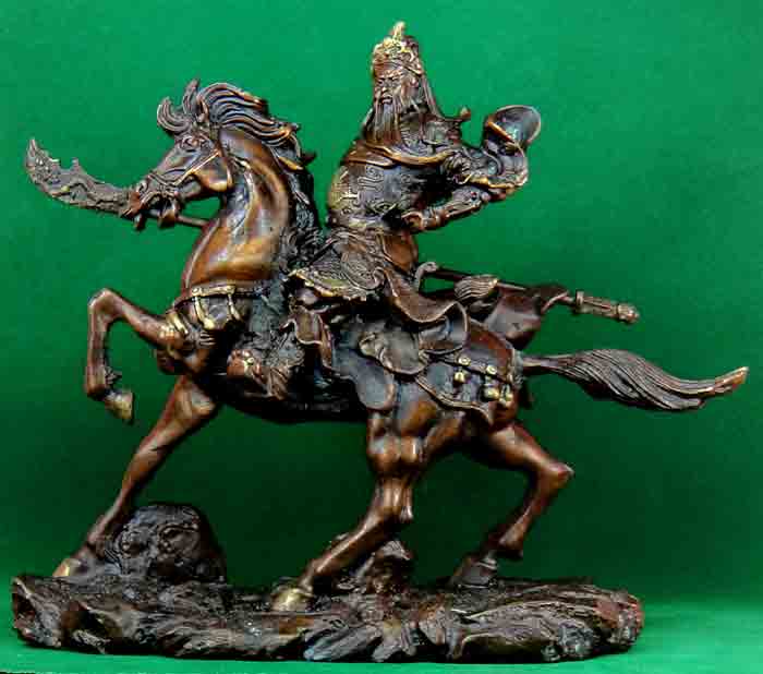 ***(((เทพเจ้ากวนอู ปางขี่ม้าศึก รุ่นชนะศึก)))เทพเจ้าแห่งความซื่อสัตย์ เสริมความร่ำรวยและป้องกันบริวา
