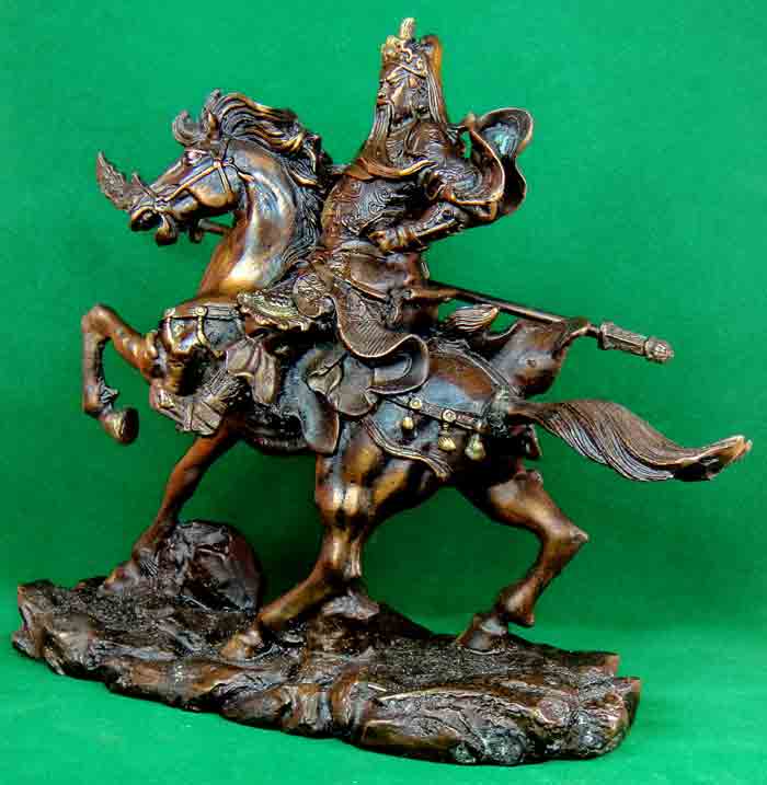 ***(((เทพเจ้ากวนอู ปางขี่ม้าศึก รุ่นชนะศึก)))เทพเจ้าแห่งความซื่อสัตย์ เสริมความร่ำรวยและป้องกันบริวา