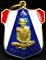 เหรียญโล่ธงชาติ หลวงพ่อเดิม วัดหนองโพธิ์ องตาคลี จงนครสวรรค์  ครบรอบ 60 ปี มรณภาพ ปี 2554