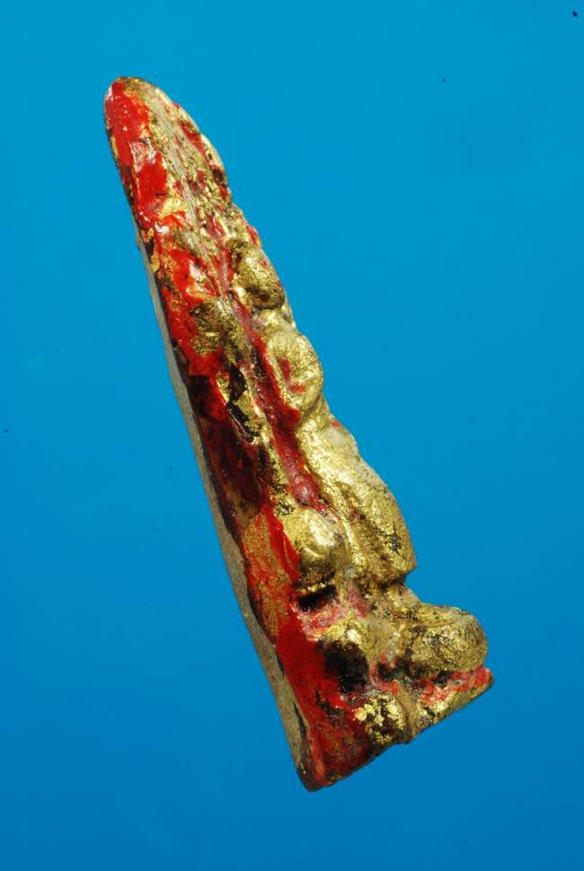 พระปางปาลิไลยก์(พระประจำวันพุธกลางคืน) กรุวัดเชียงงา เนื้อดิน ลพบุรี