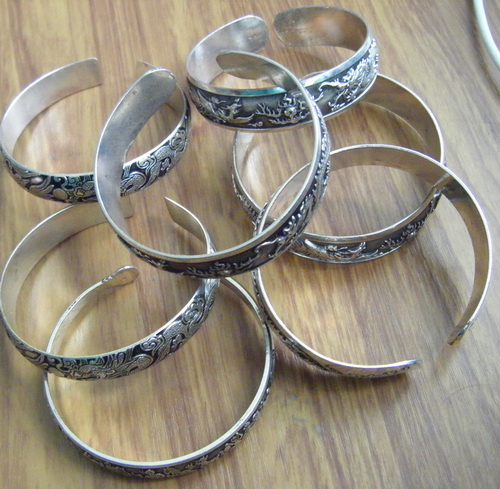 กำไลเงินหยวนจีน 7 วง คละแบบ