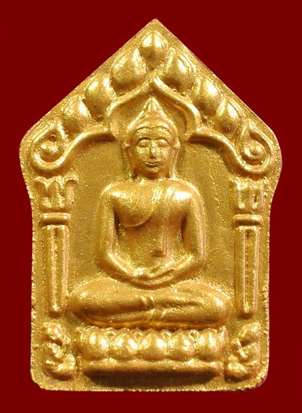 ขุนแผนผงพรายกุมาร หลวงพ่อคูณ พิมพ์ใหญ่หน้าทอง หลังตะกรุดเงินคู่ ผสมมวลสาร ผงพรายกุมาร หลวงปู่ทิม 