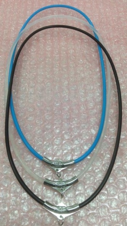 ชุดละ 3 เส้น เลือกสี แจ้ง จำนวน ได้เลยครับ @ 120 บาท @@ สร้อย ยาง โอริง พร้อม ห่วง 3 มม ยาว 22 นิ้ว