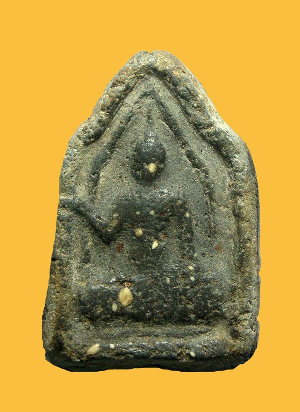 พุทธกวัก กรุวัดท้ายตลาด กทม. เนื้อผงใบลาน