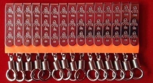 130 บาท@@แหนบ สแตนเลส 100 % จัดชุด 3 ลาย สวย ๆ 15 อัน @@@ของใหม่@@@@