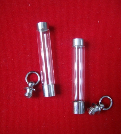 คู่ละ   160  บาท@@ปลอกตะกรุด อคีลิค ข้อเกลียว สแตนเลส.@No.12 @