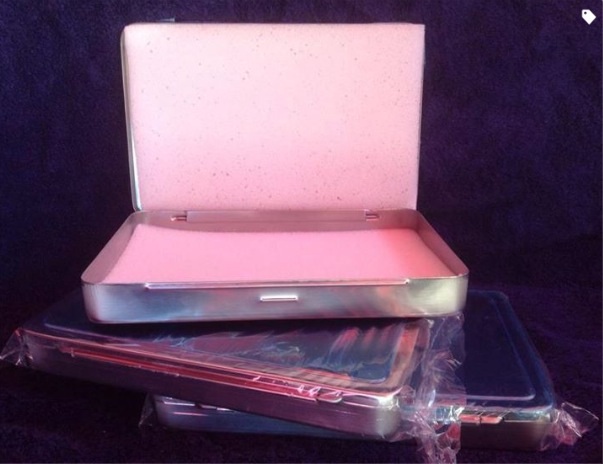 กล่อง สแตนเลส  FAI   No. 111    แบบ หนา  2.5  ซม   3 ใบ