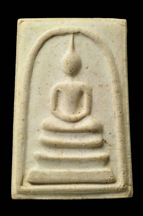 พระสมเด็จหลังยันต์หมึก เจ้าคุณนร วัดเทพศิรินทร์ เนื้อผงหลังยันต์หมึก ปี๑๓