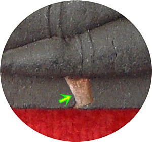 แรงสุดๆ***พระปิดตาปลดหนี้เนื้อผงใบลานฝังตะกรุดทองแดง หลวงปู่บัว ถามโก # ๒๕๘๗ "รุ่น เพชรกลับ ญสส." 