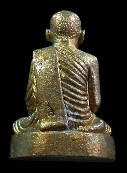 รูปเหมือนหล่อ สำราญสุข สมเด็จพระญาณสังวรฯ สมเด็จพระสังฆราช 8 รอบ วัดบวรฯ 2 โค้ด เนื้อชนวนสำริด