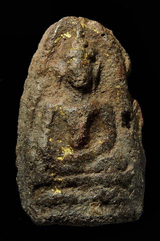 พระขุนแผนหน้าอิฐมารวิชัยพิมพ์เล็ก กรุวัดใหญ่ชัยมงคล อยุธยา (มีมือดีมาป่วนปิดแล้วเงียบ) เคาะเดียวแดง