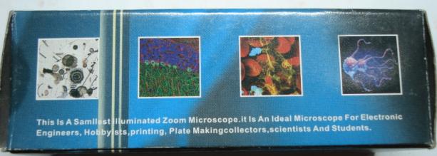 กล้องจุลทัศน์ microscope zoom 60x-100x Zoom Zoom .  