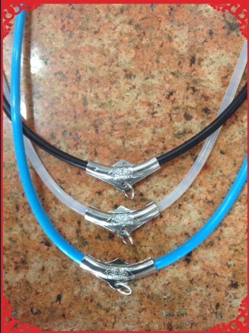 เลือกสี ได้เลย@ 120 บาท @@ สร้อย ยาง โอริง พร้อม ห่วง 3 มม ยาว 22 นิ้ว แพ็ค 3 เส้น