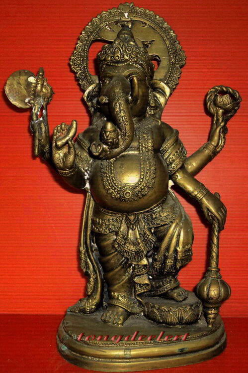 พระพิฆเนศวรบูชา ขนาดสูง 12 นิ้ว สวยมากค่ะ