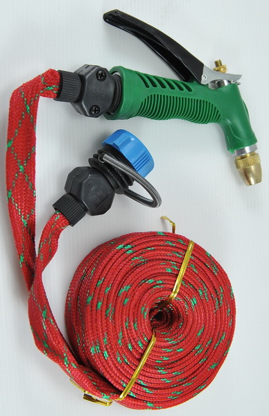 ขายสายผ้ายางผ้าพร้อมสายฉีดยาว 20 เมตร ราคาถูกๆๆ 550