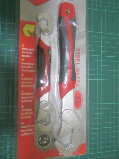 ประแจล็อคอเนกประสงค์สองตัวใช้ได้ 9-32 mm ราคาถูกๆๆ 550