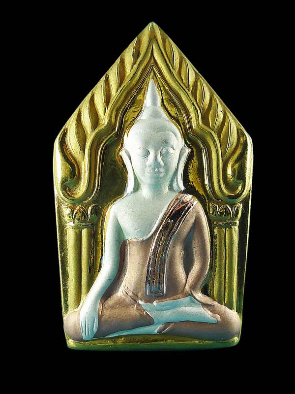 พระขุนแผนหลังกุมารทอง หลวงพ่อพูล วัดไผ่ล้อม เนื้อสามกษัตริย์