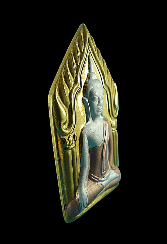 พระขุนแผนหลังกุมารทอง หลวงพ่อพูล วัดไผ่ล้อม เนื้อสามกษัตริย์