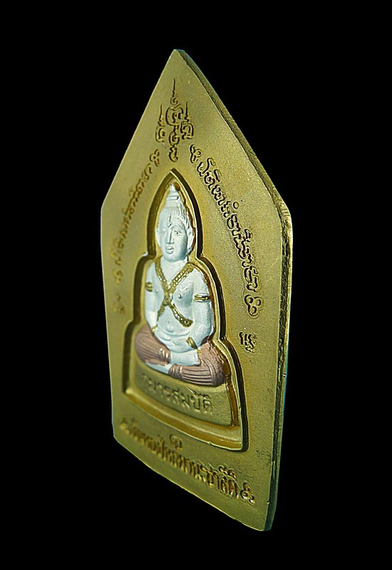 พระขุนแผนหลังกุมารทอง หลวงพ่อพูล วัดไผ่ล้อม เนื้อสามกษัตริย์