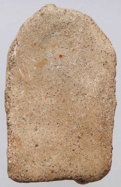 พระเนื้อดิน พิมพ์พระพุทธปางมารวิชัย ผนังกิ่งโพธิ์ 4 ก้าน ศิลปสวยงาม ผิวเดิม