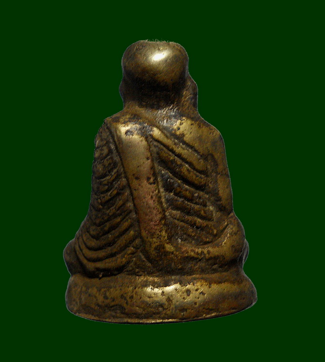 รูปหล่อโบราณ ลพ.เงิน วัดท่ามะไฟ พิมพ์กลาง เนื้อเก่าพอสวย