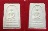 พระผงสมเด็จชัยมงคล (ปาฏิหาริย์ 2)  หลวงพ่อสม  วัดโพธิ์ทอง จ.อ่างทอง  2 องค์ (#1319 กับ 1331) 