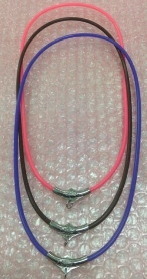 3 เส้น เลือกสี แจ้ง จำนวน ได้เลยครับ @ 120 บาท @@ สร้อย ยาง โอริง พร้อม ห่วง 3 มม ยาว 22 นิ้ว 