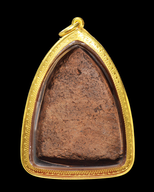 พระขุนแผนพลายคู่ตัดเดี่ยว กรุบ้านกร่าง จ.สุพรรณบุรี พิมพ์หน้ากลม เนื้อดิน+เลี่ยมทอง+บัตรรับรองครับ