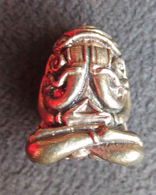 พระปิดตาอุตโม ญสส. เพชรกลับ หลวงปู่บัว วัดศรีบูรพาราม จ.ตราด เนื้อนวะ