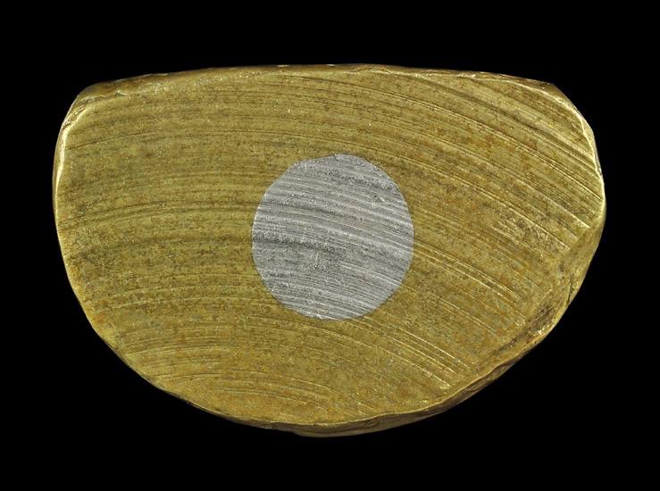 รูปหล่อหลวงพ่อเขียน วัดถ้ำสำนักขุนเณร ปี 16 เนื้อทองเหลือง อุดเงิน สภาพสวย