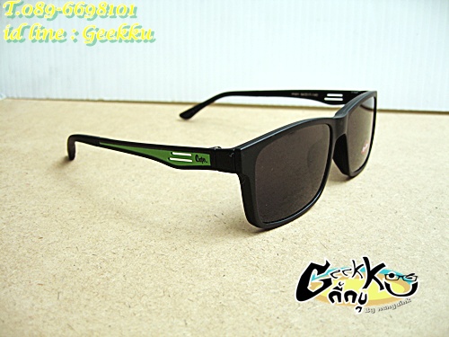 กรอบแว่นตา Cooper   C-27  (P001) ขาฉลุ ทรงกรอบเต็มสีดำขาเขียว 