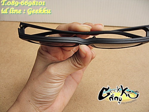 กรอบแว่นตา Cooper   C-27  (P001) ขาฉลุ ทรงกรอบเต็มสีดำขาเขียว 