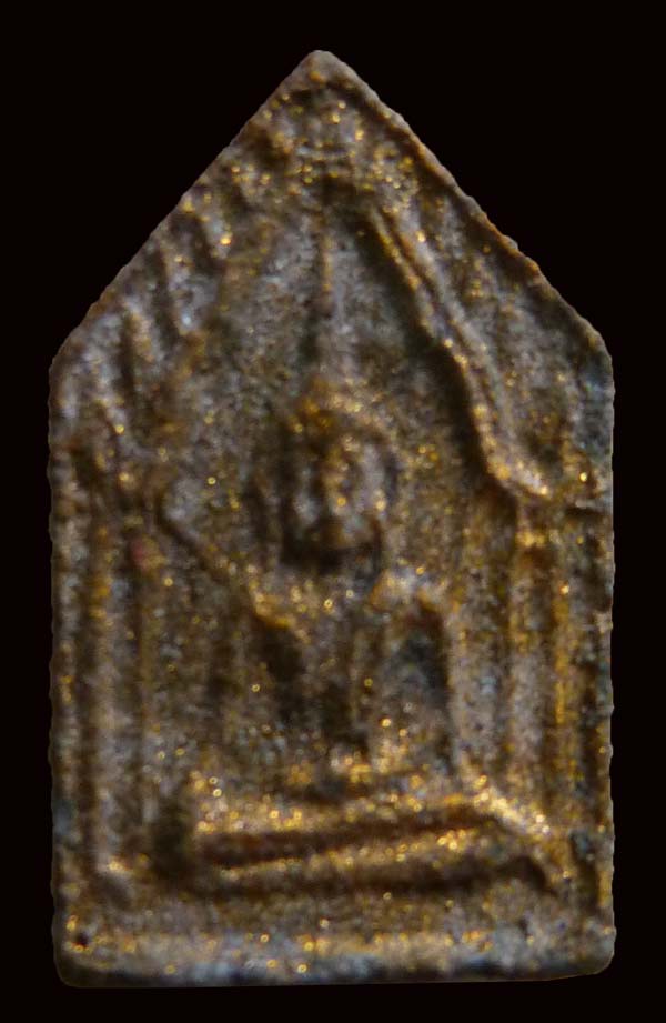 พระขุนแผนจิ๋วเนื้อชินผสมผงพราย วัดหนองพะวา ระยอง