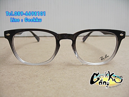 กรอบแว่น Ray Ban (RB19) กรอบสีดำเงาทูโทน