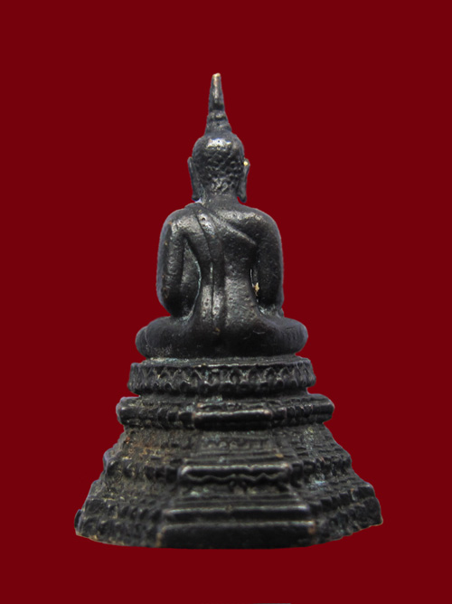 รูปหล่อพระมงคลบพิตร อยุธยา เนื้อทองผสม เก่ามาก ฐานอุดกริ่ง สภาพสวยครับ