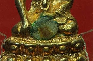 พระกริ่งหลวงพ่อประสิทธิ์ วัดป่าหมู่ใหม่ รุ่นแรก เนื้อทองทิพย์ 