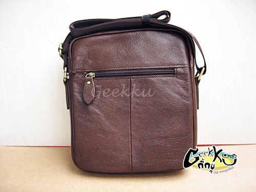  กระเป๋าสะพายหนังแท้ (TT-06) รุ่นซิปหน้า