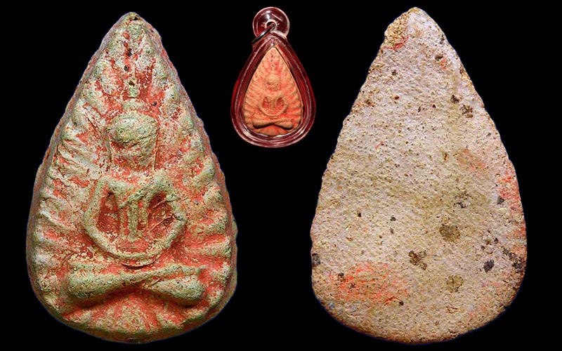 พระกลีบบัว กรุวัดบวรมงคล (วัดลิงขบ) สวย ดูง่าย