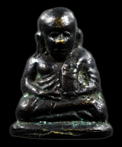 รูปหล่อหลวงพ่อเงิน รุ่นปืนแตก ปี ๒๕๒๘