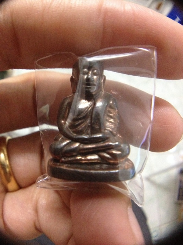 รูปหล่อหลวงพ่อเงิน รุ่นพระพิจิตร เนื้อนวโลหะ หลวงปู่หมุน ร่วมปลุกเสก กล่องเดิม