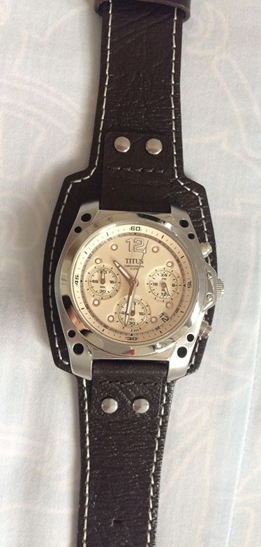 นาฬิกา TITUS โครโนกราฟ สุดหรู มีระดับ ,ระบบโครโนกราฟ  สวยมากๆครับ ใหม่ๆเลย