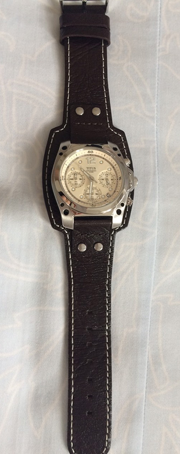 นาฬิกา TITUS โครโนกราฟ สุดหรู มีระดับ ,ระบบโครโนกราฟ  สวยมากๆครับ ใหม่ๆเลย