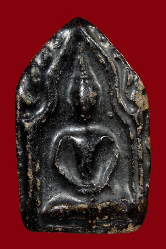 พระขุนแผนบ้านกร่างพิมพ์ทรงพลเล็ก(ตื้น) สุพรรณบุรี