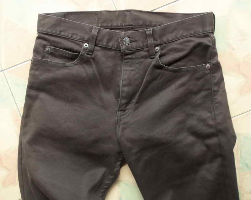 กางเกง LEVI'S 505 แจแปน ทรงกระบอกเล็ก สภาพสวย สีน้ำตาล เอว 32 นิ้ว ยาว 41 นิ้ว