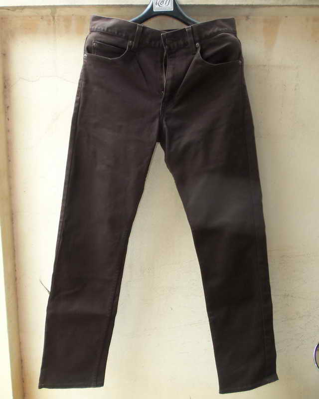 กางเกง LEVI'S 505 แจแปน ทรงกระบอกเล็ก สภาพสวย สีน้ำตาล เอว 32 นิ้ว ยาว 41 นิ้ว