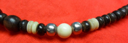 สร้อยกะลาตาเดียวแท้ๆหัวขุน+ตัวจบไม้พยุงสวยๆเท่ห์