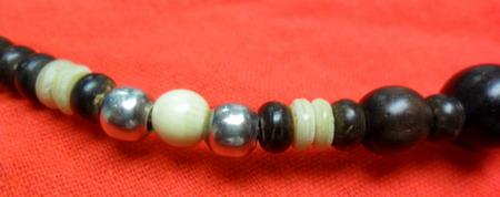 สร้อยกะลาตาเดียวแท้ๆหัวขุน+ตัวจบไม้พยุงสวยๆเท่ห์