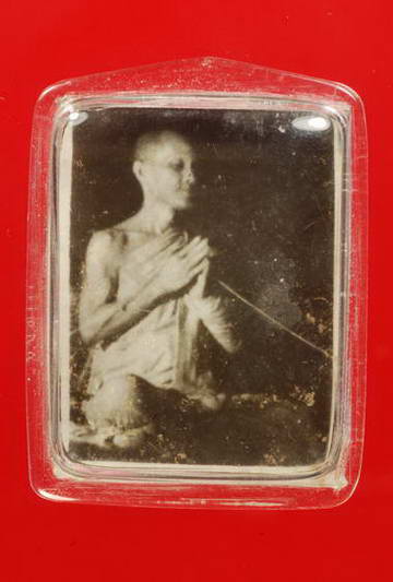 รูปถ่ายขาวดำ เจ้าคุณนร วัดเทพศิรินทร์ ปี2513 เลี่ยมกันน้ำ