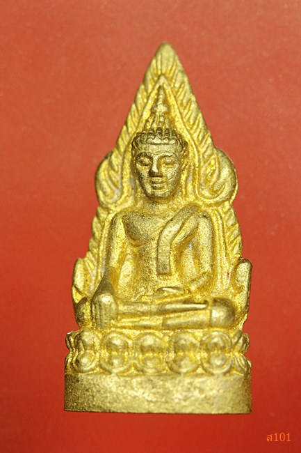 รูปหล่อพระพุทธชินราช หนุนดวง วัดบัวทอง จ.พิษณุโลก พร้อมกล่องเดิม