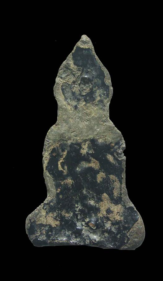 พระโภคทรัพย์พระร่วงนั่ง กรุน้ำผึ้ง จ.สุโขทัย เนื้อชินเงิน